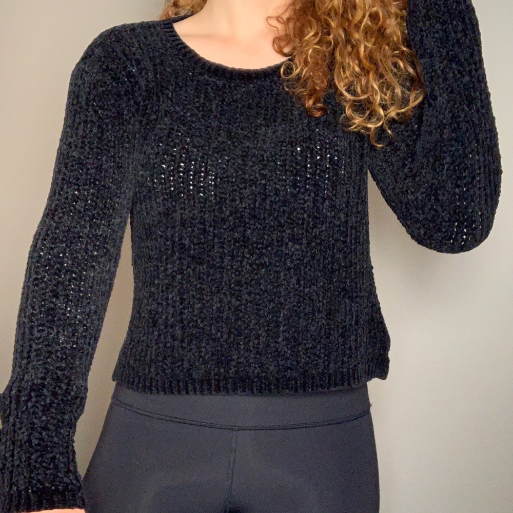 Soft black sweater